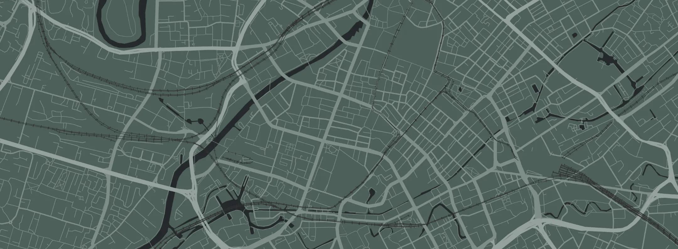 A map of Deansgate, Manchester