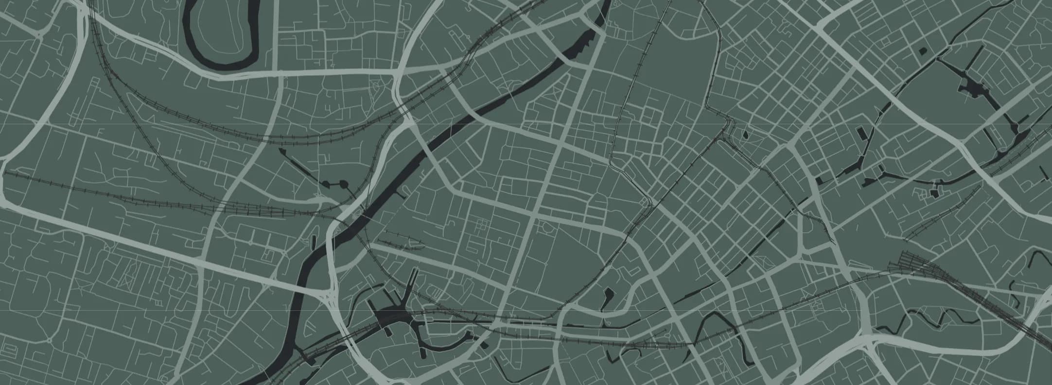 A map of Spinningfields, Manchester