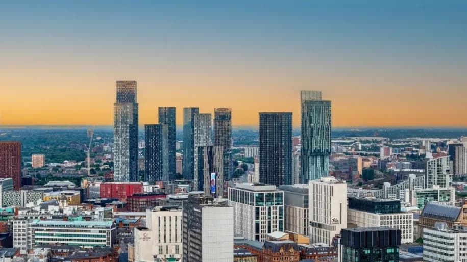 The Manchester skyline